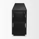Bela Matte Black 80" Arched Media Console