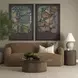 Saga Brown 90" Sofa