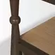 Bondi Dark Brown and Natural Square Coffee Table