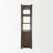 Bondi Dark Brown 2 Door Bookcase