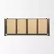Bondi Dark Brown 4 Door Sideboard