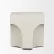 Bunda Ivory Square Concrete Top Accent Table