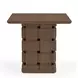 Trellyn Dark Brown Square Occassional Table Set