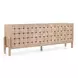 Trellyn Light Brown 4 Door Sideboard
