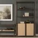 Bondi Dark Brown 2 Door Bookcase