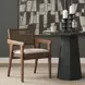 Reid Cream Upholstered Dining Armchair