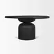 Atlas Black 60" Round Dining Table