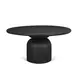 Atlas Black 60" Round Dining Table