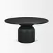 Atlas Black 60" Round Dining Table