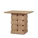 Trellyn Light Brown Square Accent Table