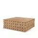 Trellyn Light Brown Square Coffee Table