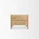 Phil Light Brown 2 Drawer Accent Cabinet