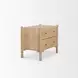 Phil Light Brown 2 Drawer Accent Cabinet