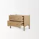 Phil Light Brown 2 Drawer Accent Cabinet