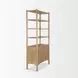 Phil Light Brown 2 Door Bookcase