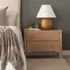 Phil Light Brown 2 Drawer Accent Cabinet