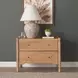 Phil Light Brown 2 Drawer Accent Cabinet