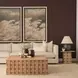 Trellyn Light Brown Square Accent Table