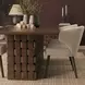 Trellyn Dark Brown 94" Rectangular Dining Table