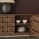 Trellyn Dark Brown 4 Door Sideboard