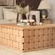 Trellyn Light Brown Square Coffee Table
