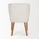Niles Cream Upholstered Dining Chair