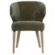 Niles Moss Olive Upholstered Dining Chair