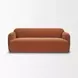 Saga Stonewashed Rust 90" Sofa