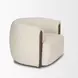Kornelia Soft Oatmeal Upholstered Accent Chair