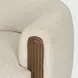 Kornelia Soft Oatmeal Upholstered Accent Chair