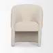 Curtis Cream Upholstered Dining Arm Chair