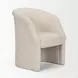 Curtis Cream Upholstered Dining Arm Chair