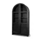 Suri Black 2 Door Curio Cabinet