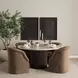 Curtis Brown Upholstered Dining Arm Chair