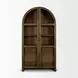 Suri Mid Brown 2 Door Curio Cabinet