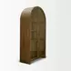 Suri Mid Brown 2 Door Curio Cabinet