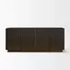 Cinder Distressed Dark Brown 4 Door Sideboard