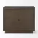 Cinder Distressed Dark Brown 2 Door Accent Cabinet