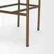 Parker Brown Leather Upholstered Counter Height Stool