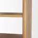 Belford Light Brown 2 Door Open Bookcase