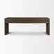 Belford Dark Brown Rectangular Console Table