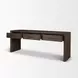 Belford Dark Brown Rectangular Console Table