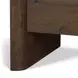 Belford Dark Brown 3 Drawer Nightstand