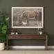 Belford Dark Brown Rectangular Console Table