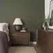 Belford Dark Brown 3 Drawer Nightstand