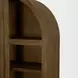 Suri Mid Brown 2 Door Curio Cabinet