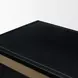 Sloan Light Brown and Black 4 Door Sideboard