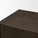 Cinder Distressed Dark Brown 2 Door Accent Cabinet