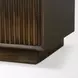 Cinder Distressed Dark Brown 2 Door Accent Cabinet