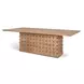 Trellyn Light Brown 99" Rectangular Dining Table